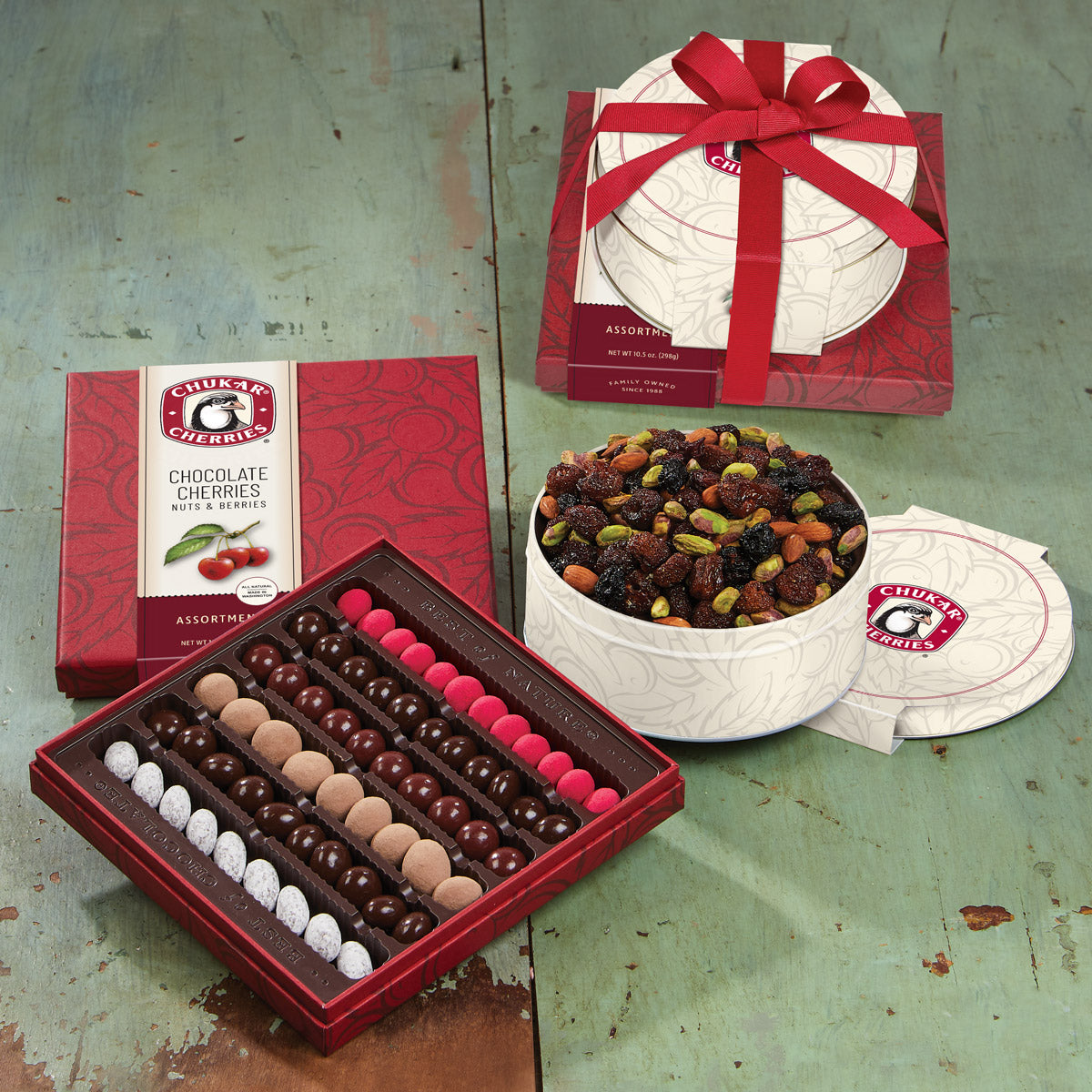 All Occasion Gift Tower - Pacific Northwest Gifting – Chukar Cherries