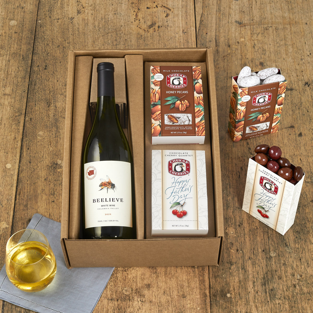 Papa's Chardonnay Wine Box – Chukar Cherries