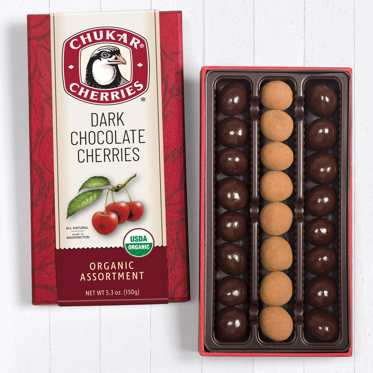 Organic Chocolate Assortment Gift Box – Chukar Cherries