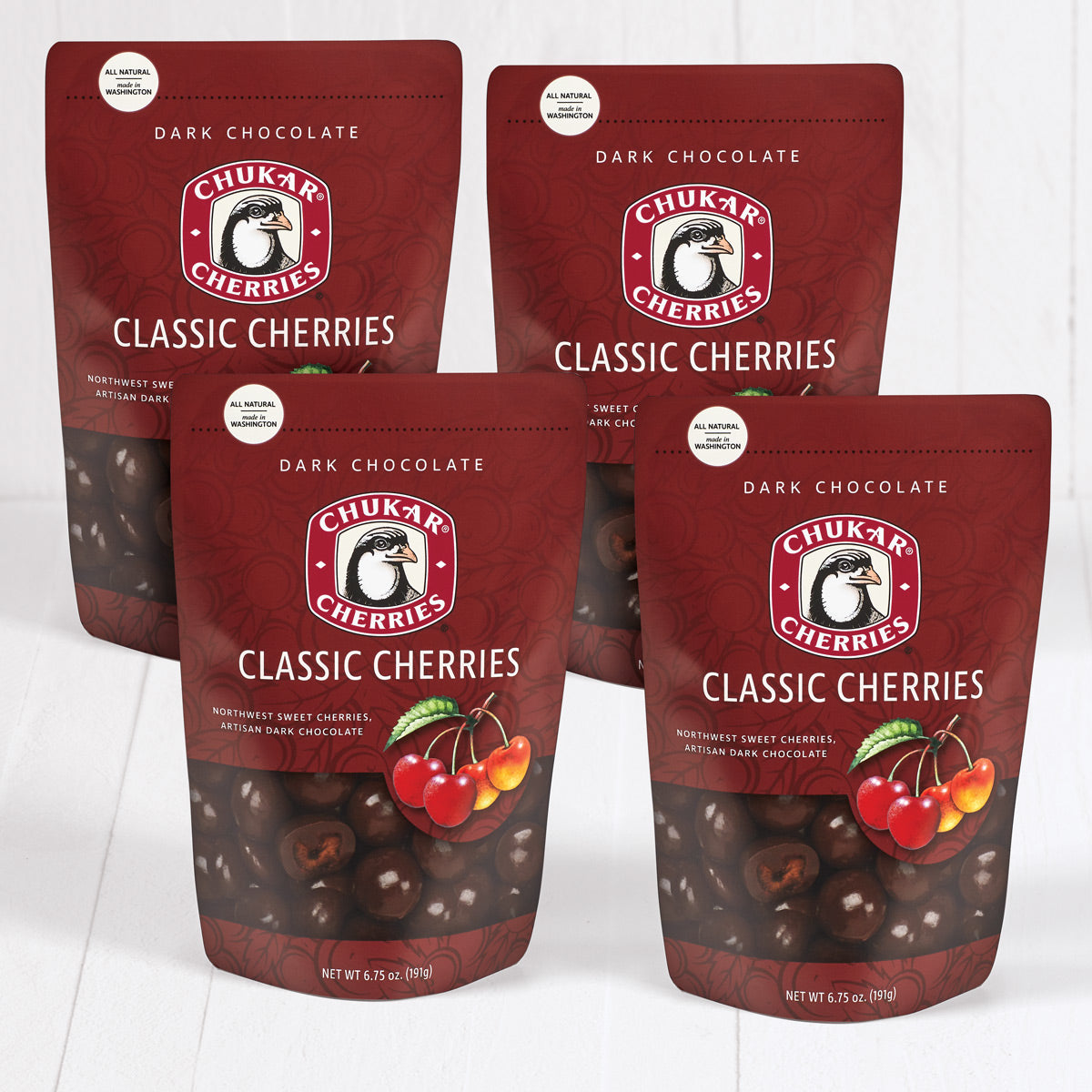 Classic Dark Cherries - 4 Pack – Chukar Cherries
