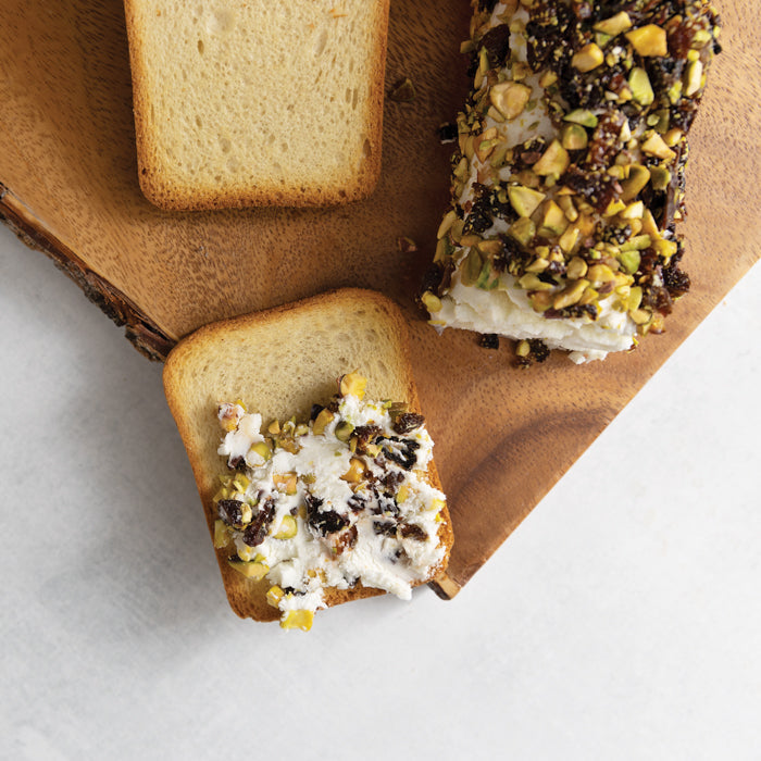 Pistachio Cherry Cheese Log