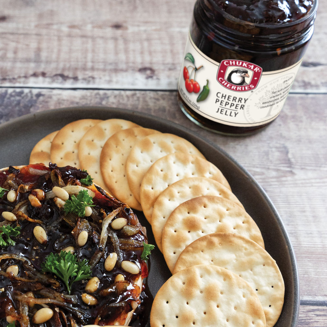 Very Cherry Baked Brie