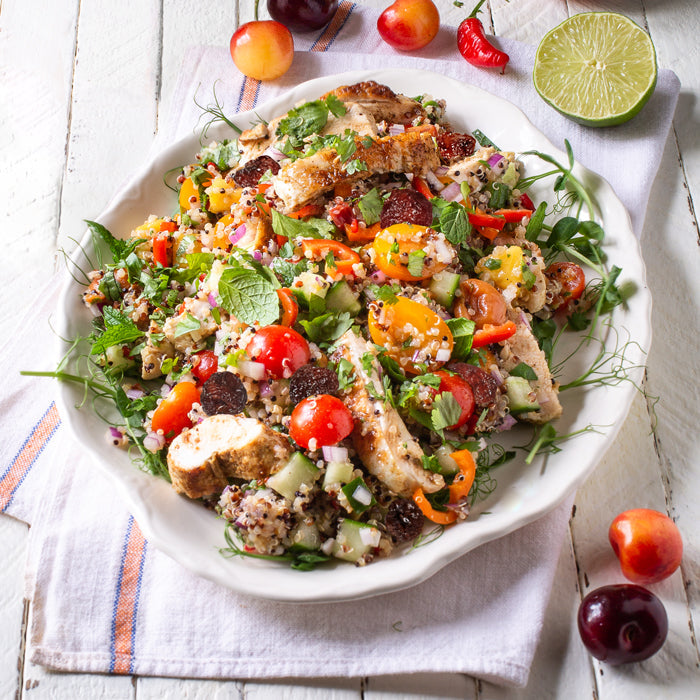Cherry Quinoa Salad