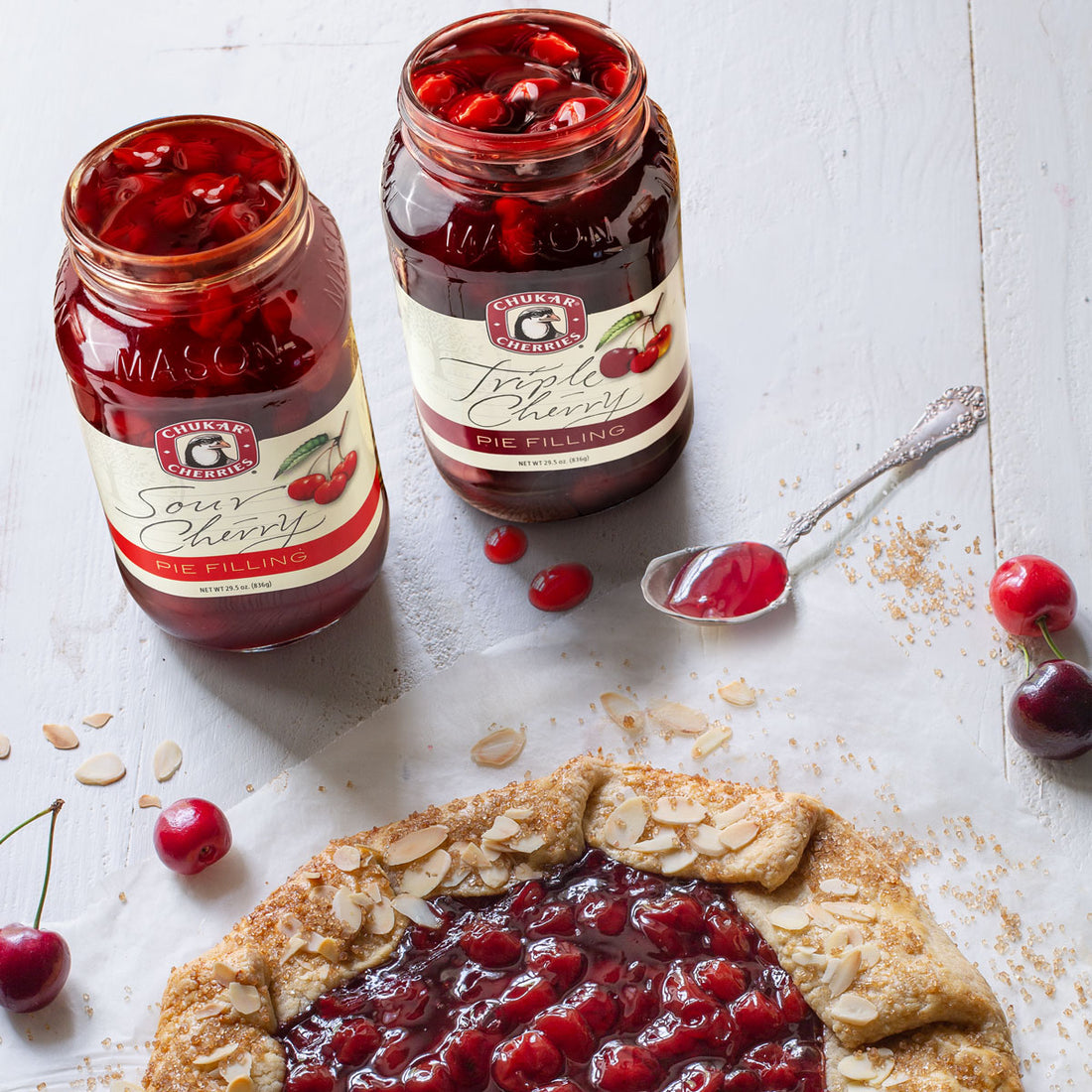 Rustic Cherry Tart