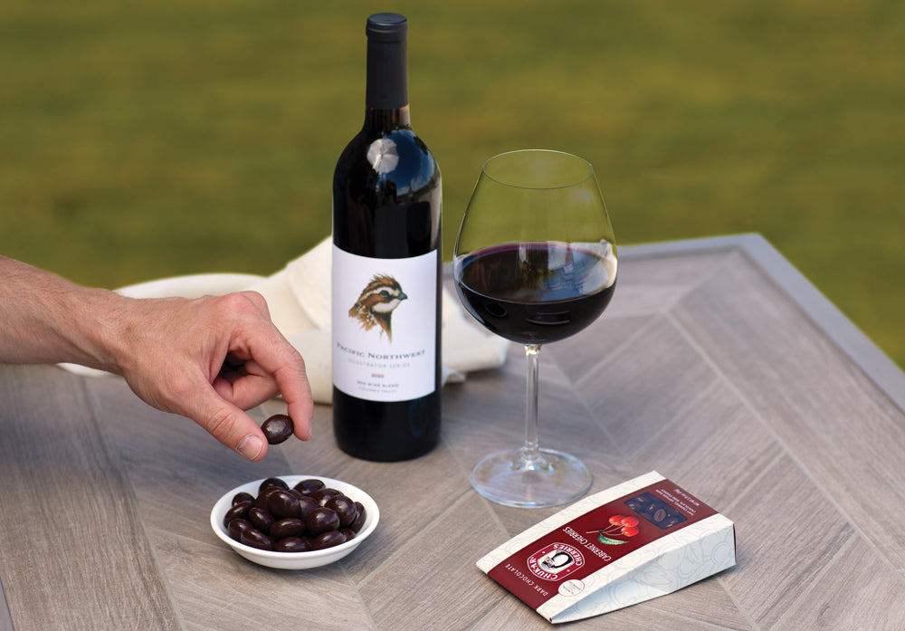 How to Pair Washington Wine With Chocolate Cherries