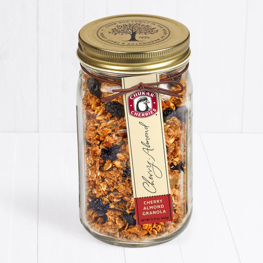 Cherry Almond Granola Farm Jar