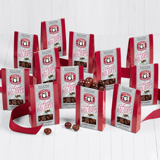 Holiday Chocolate Cherry Quartet 12 Boxes