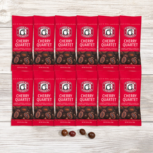 Chocolate Cherry Quartet 12 Pack