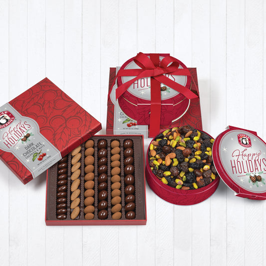 Holiday Dark Chocolate Tower