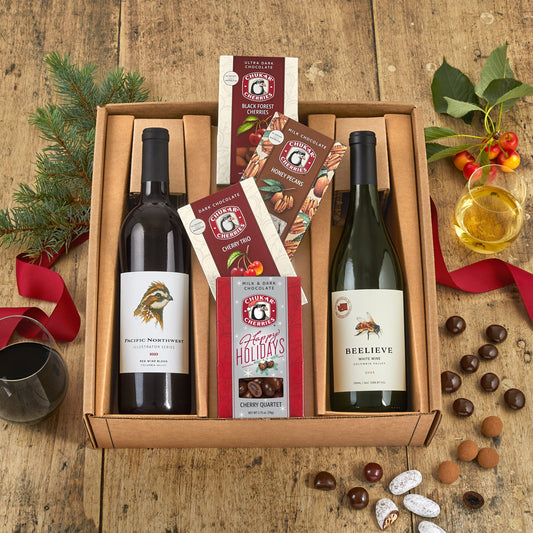 Holiday Wine & Chocolate Duet