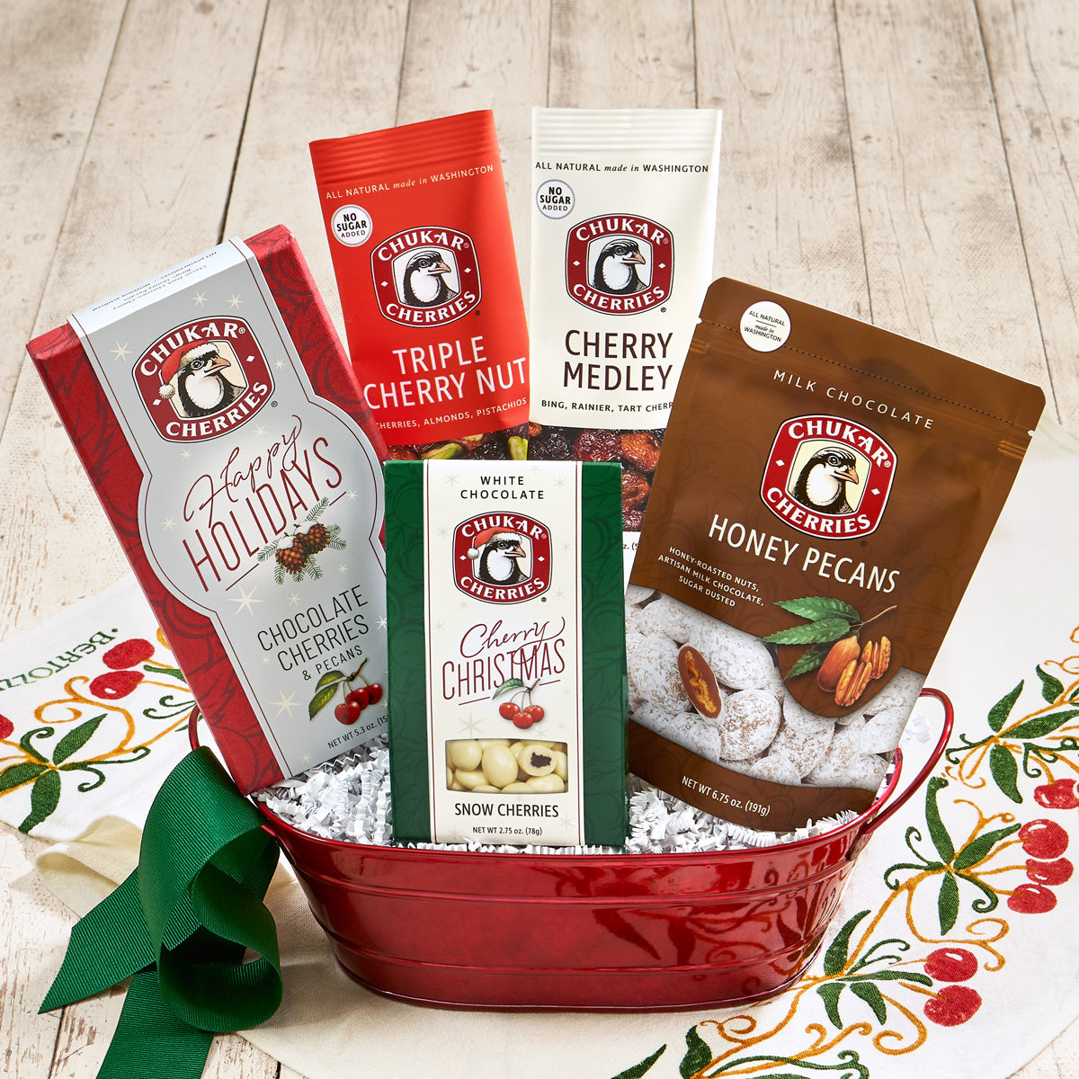 Merry Cherry Gift Basket