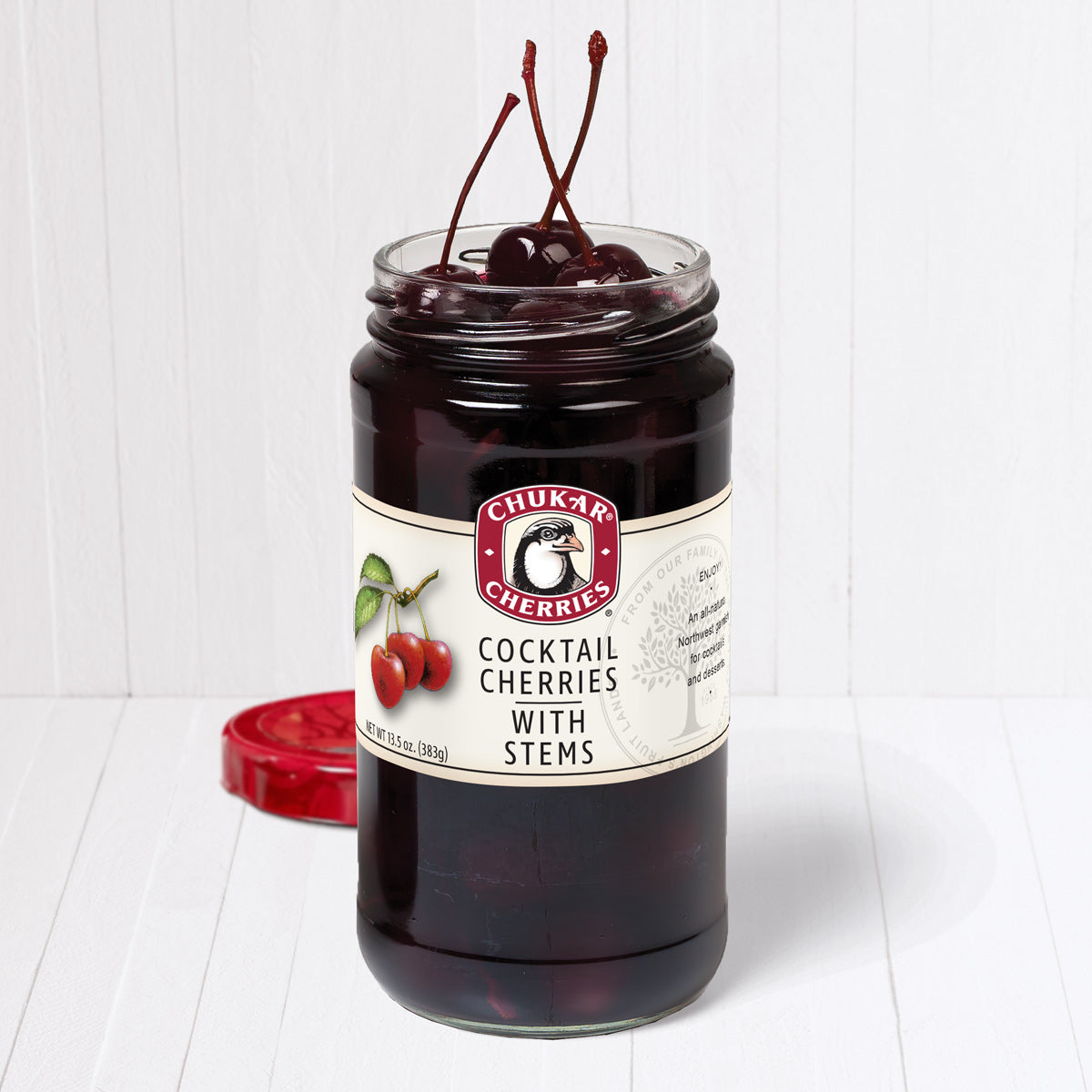 Cocktail Cherries With Stems