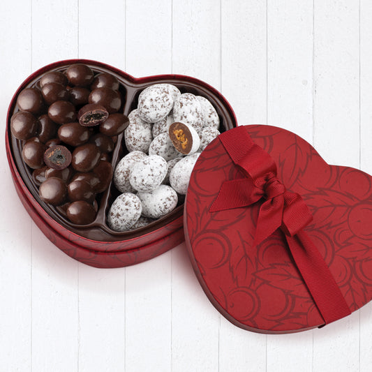 Cherry Pecan Heart Box