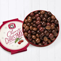 Christmas Cherry Quartet Tin