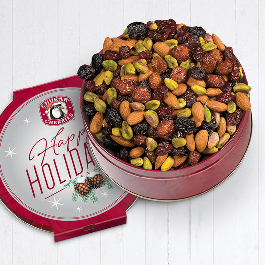 Holiday Triple Cherry Nut Tin
