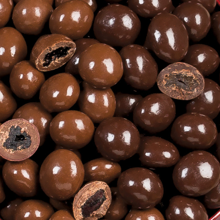 Close up of Holiday Milk & Dark Chocolate Classic Gift Tin