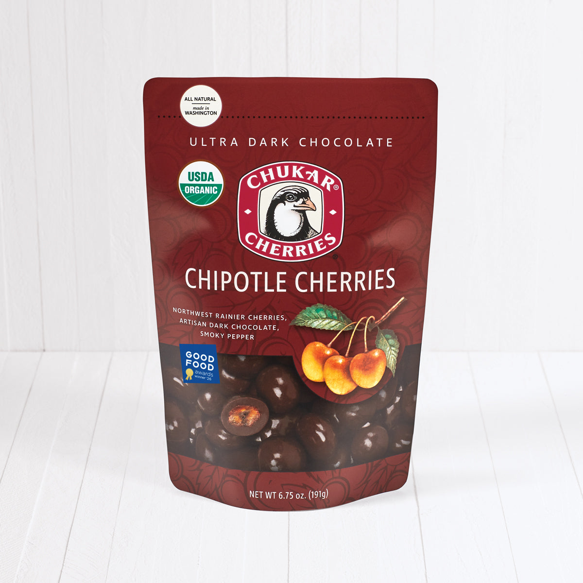 ORGANIC Chocolate Chipotle Cherries