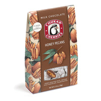 Closed box of Honey Pecans