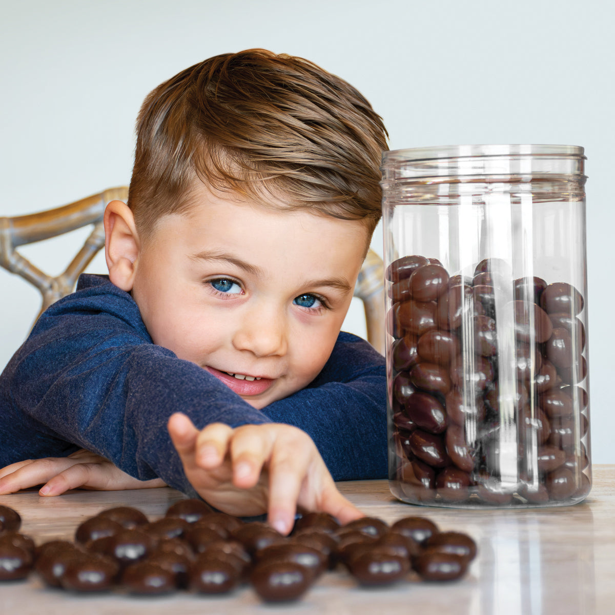 Classic Dark Chocolate Cherries Big Jar – Chukar Cherries
