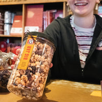 Cherry Pecan Caramel Corn Big Jar