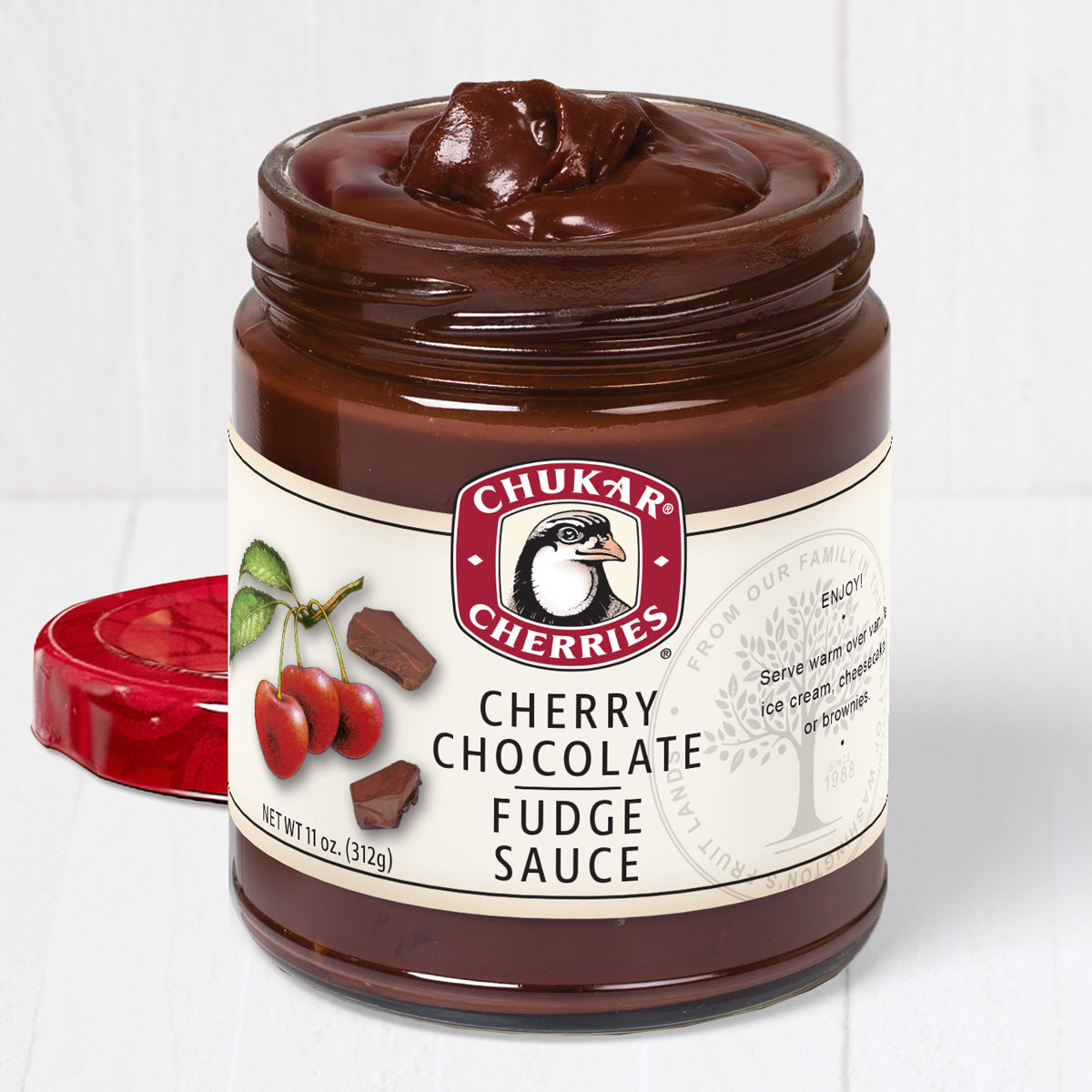Cherry Chocolate Fudge Sauce