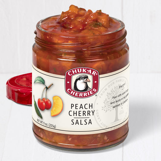 Peach Cherry Salsa